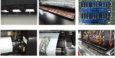 Принтер ткани большого формата на быстрый ход 600 m2 печатания ткани цифров/час