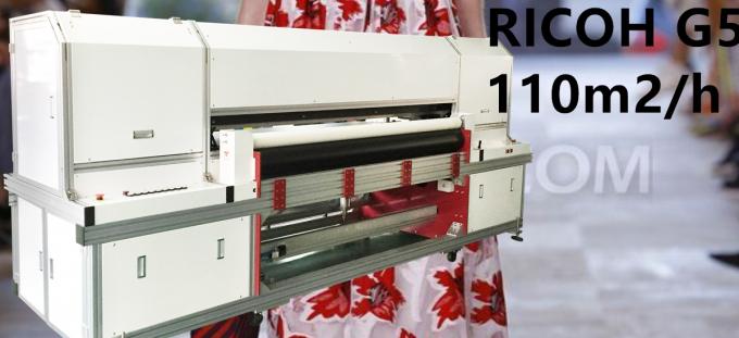 печатная машина ткани 7 цифров чернил пл реактивная на Силк аттестованном КЭ шарфов 1800мм